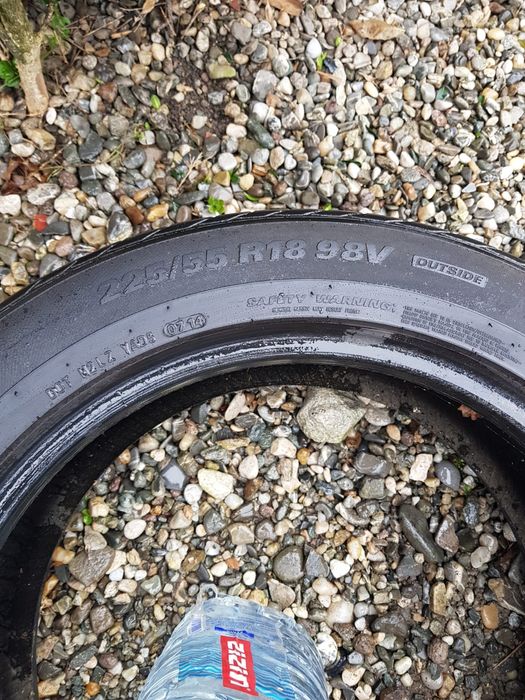 Vând set anvelope de vara Kumho 225/55/R18