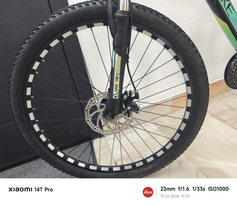 Продам алюминиевый велосипед MBF Bike 26", рама 17