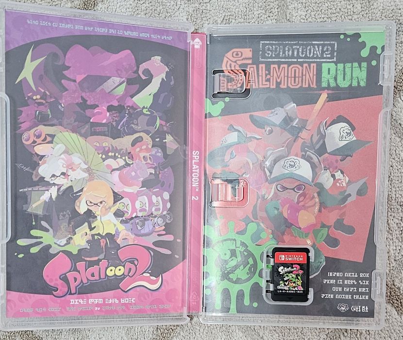 Картридж "splatoon 2" на нинтендо свитч