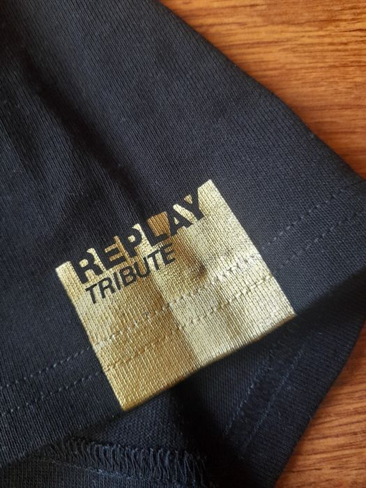 REPLAY 2PAC мъжки тениска и дънки M- L размер.