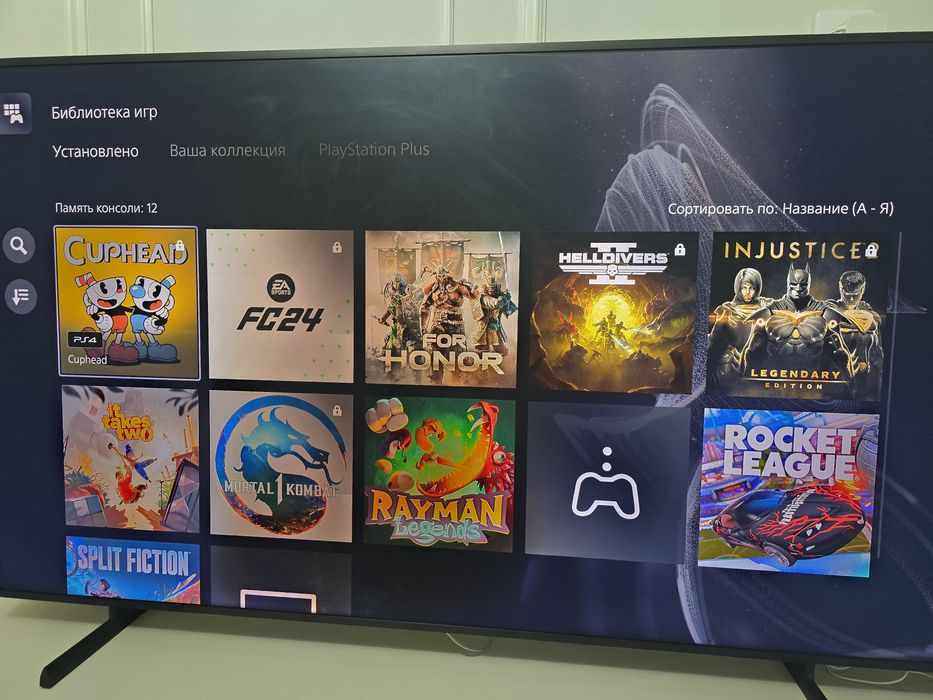 Продается PS5 1тб + 2 джостика и игры