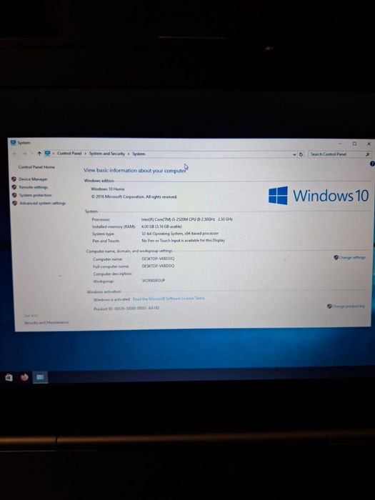 Laptop Dell E5420