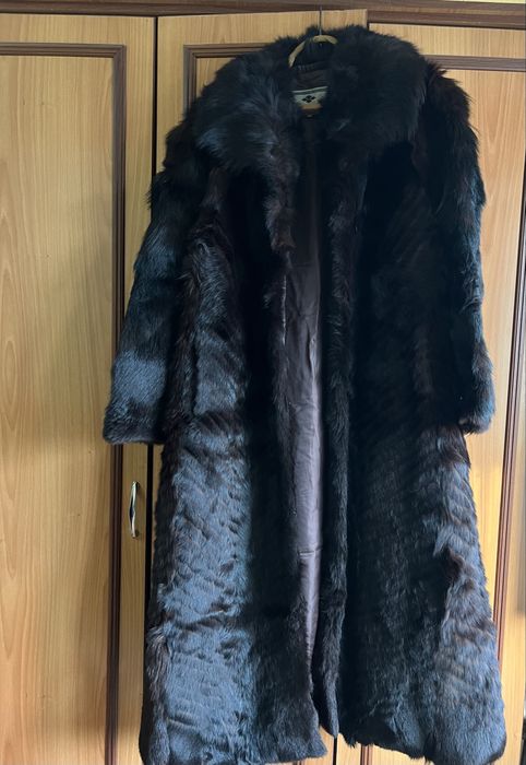 Шуба натуральная, шкура дикого волка