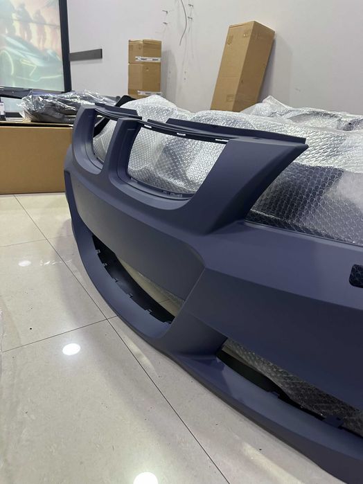 Предна Броня M-Tech BMW E90 / E91 (2005-2008) - Грундирана - НА СКЛАД!