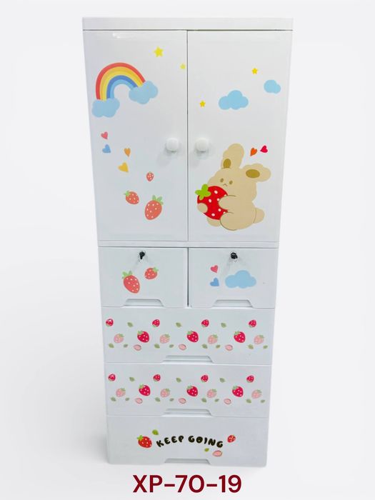 Шкаф - гардероб детский из пластика