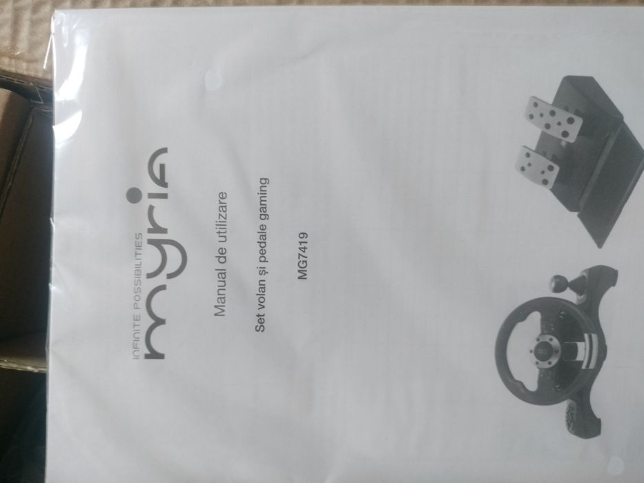Vând volan gaming MG7419 , este nou