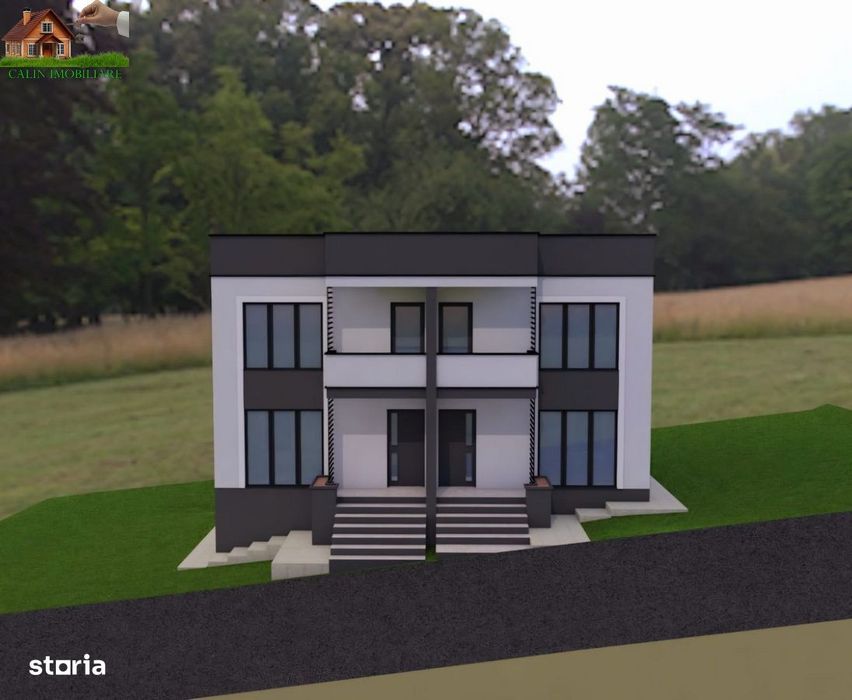 DE VANZARE DUPLEX LUX 120 mp IASI 5 Drumuri Curte 265 mp 150.000 Euro
