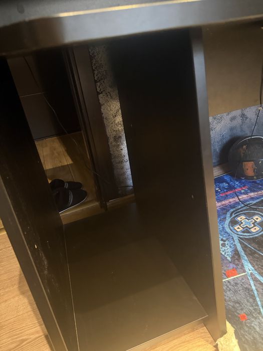 birou negru mat 1.90m