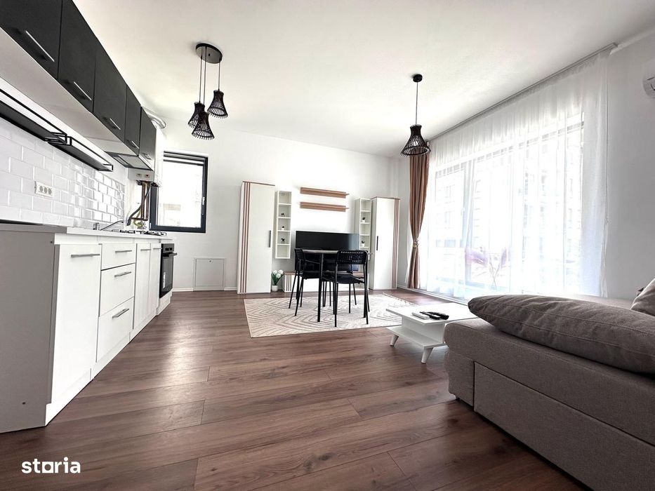 Apartament 2 camere - mobilat si utilat- loc de parcare inclus-Giroc N