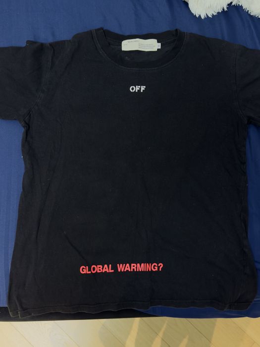 Off-White лимитированная Global Warming