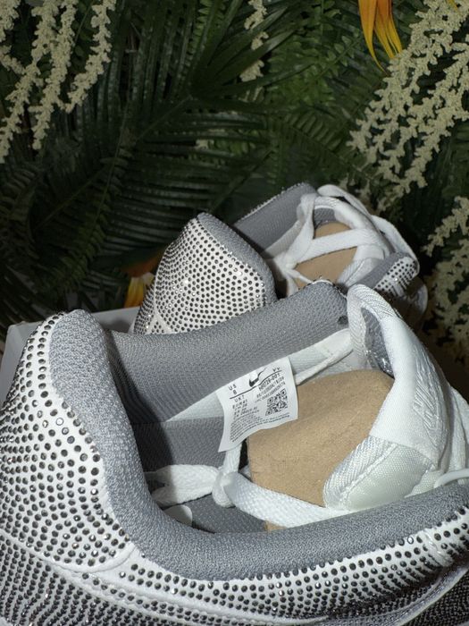 Nike Air Force 1 White Iced Out