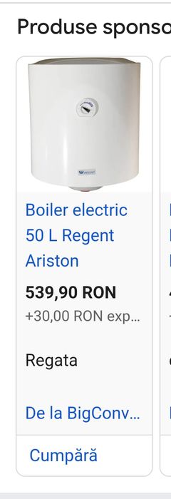 Regent Ariston - Boiler electric
