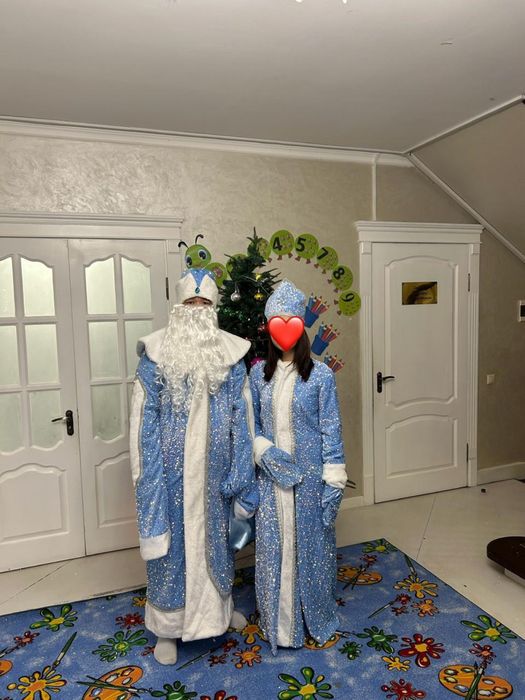 Костюмы деда мароза и тедии