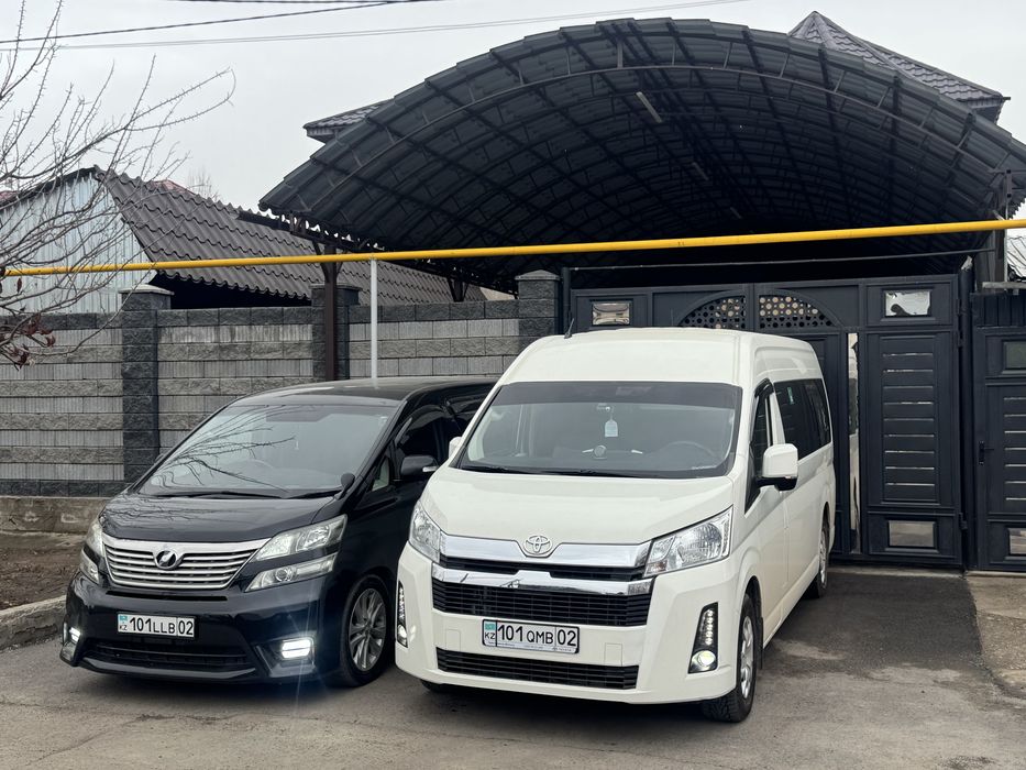 перевозки Хайс, Альфард.Велфайр комфорт капитаские сиденья