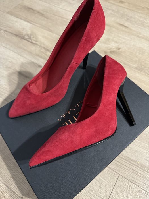 Pantofi rosii, Reserved, noi, 37