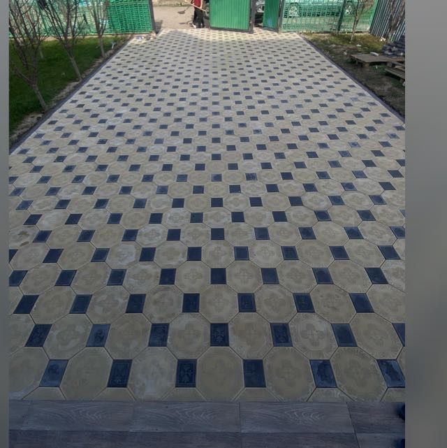 Укладка брусчатки