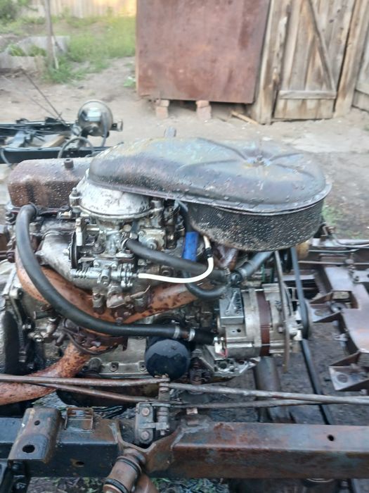 Мотор 417 от УАЗика с навесным