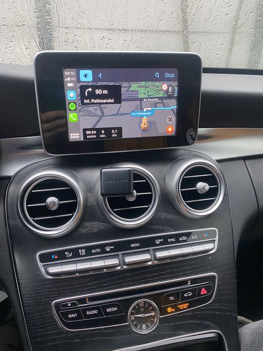 Activare Apple Carplay Android Auto Mercedes C Class w205 & GLC x253