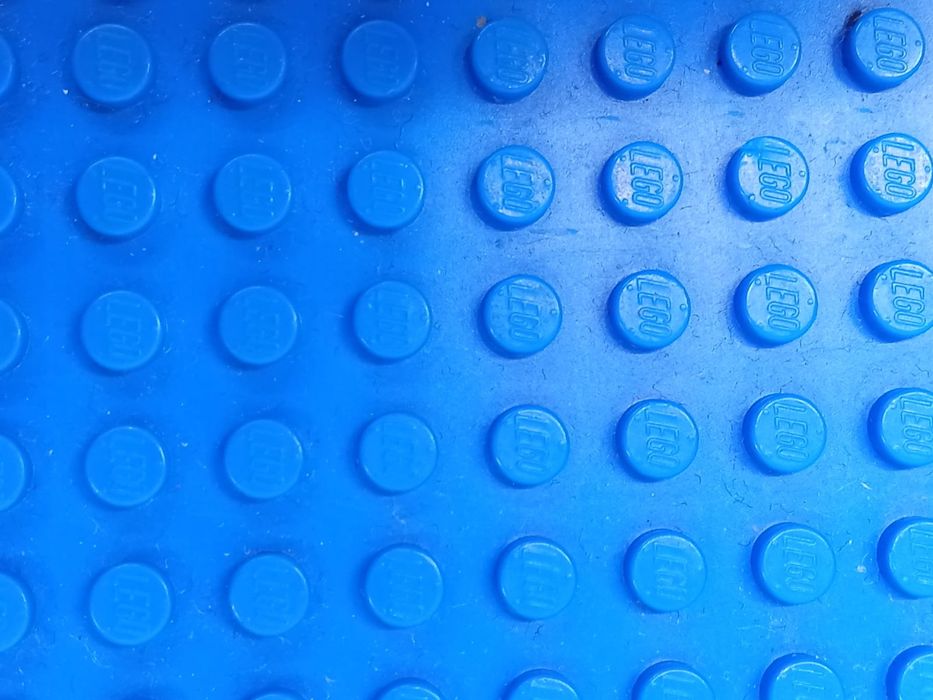 Lego пластины основа , трава, море, дорога.