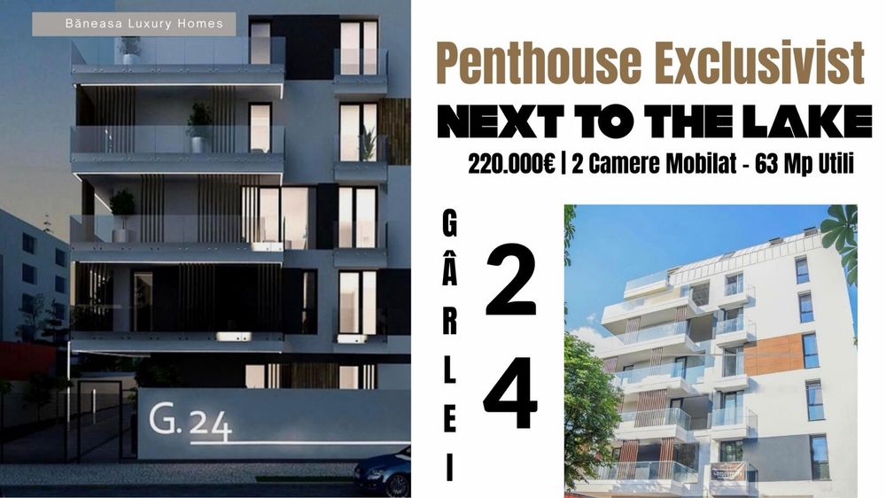 Penthouse 2 camere | Baneasa - Garlei 24 | mobilat  | PROPIETAR