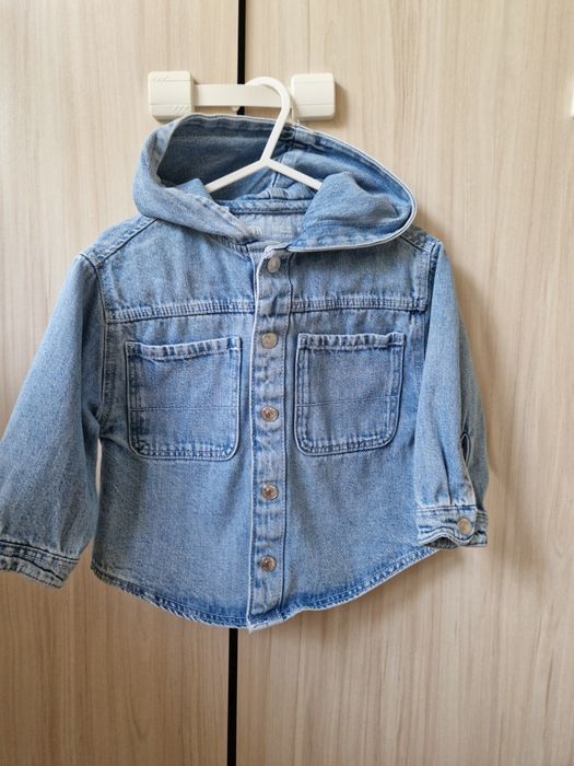 Детска дънкена риза Zara