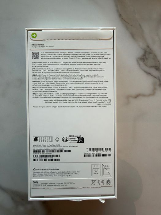 iPhone 16 plus 128gb
