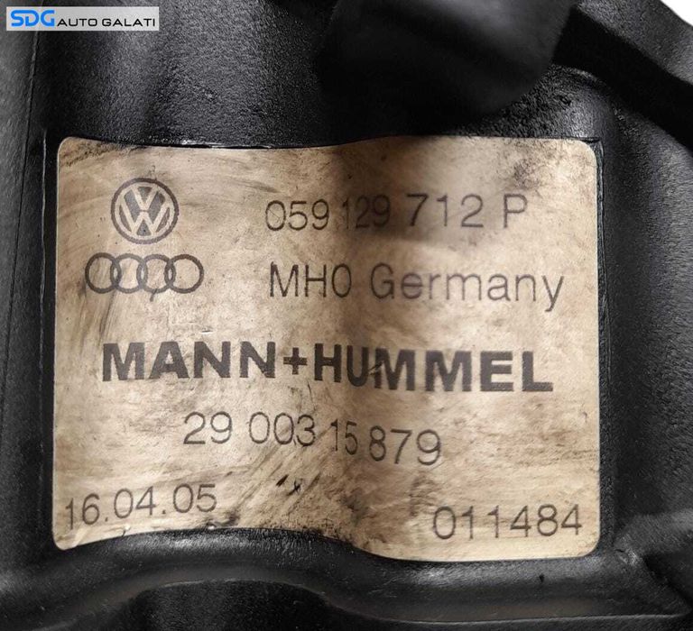Galerie Admisie Dreapta Audi Q7 3.0 TDI BUG BUN CASB 2007 - 2015 Cod 059129712P [N1045]