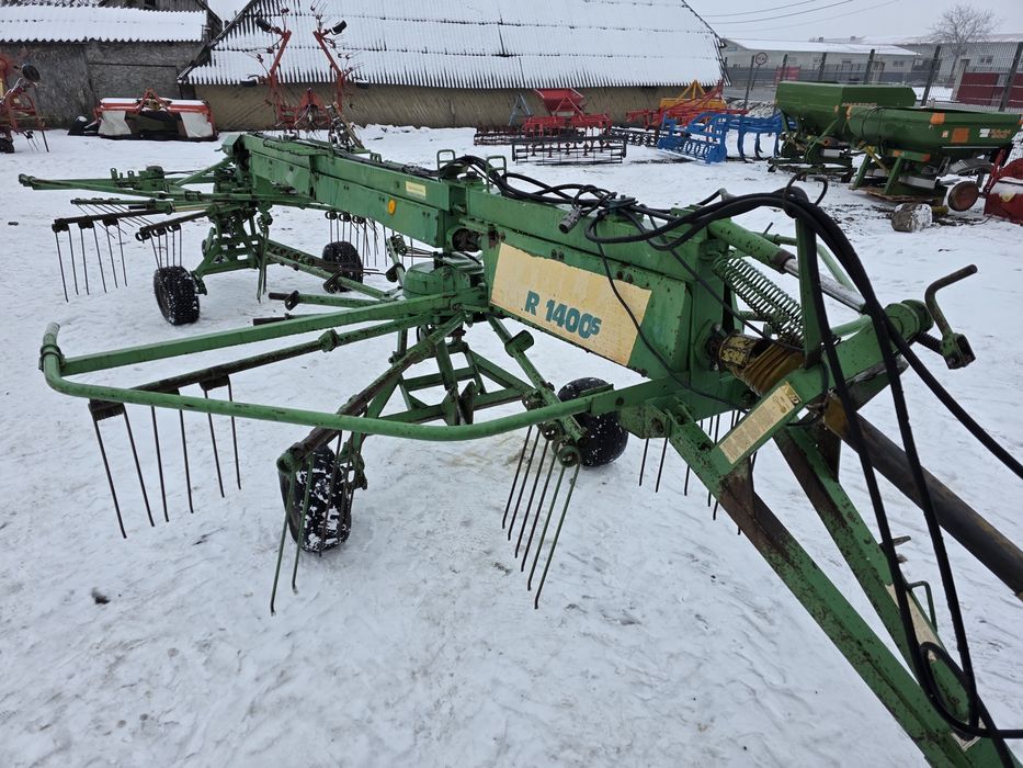 Grebla Greblatoare dubla doua rotoare 6.5 7 metri Stoll R 1400