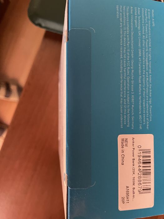 Преносима батерия Анкер Power bank Anker