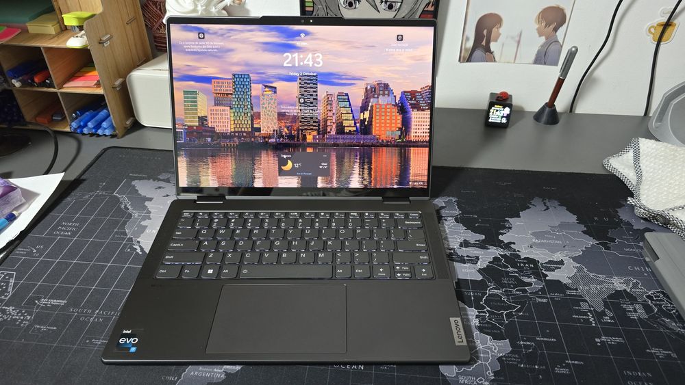 Laptop 2-in-1 Lenovo Yoga 7 14IAL7 | Intel Core i7-1260P | 16 GB RAM | 512 GB SSD | Touchscreen 2022