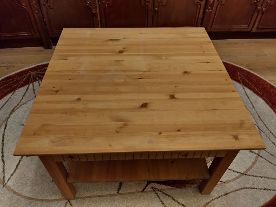 Măsuța de cafea lemn natur