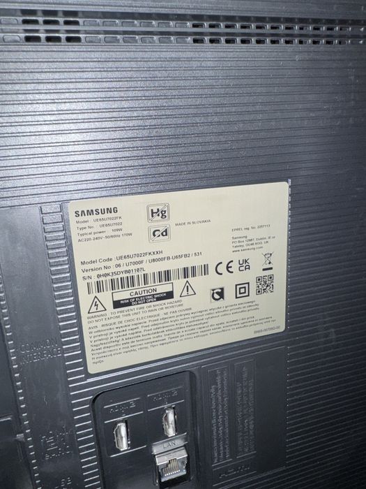 Televizor samsug 163 cm/65’