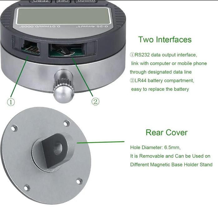 Электронный индикатор 0-12.7мм