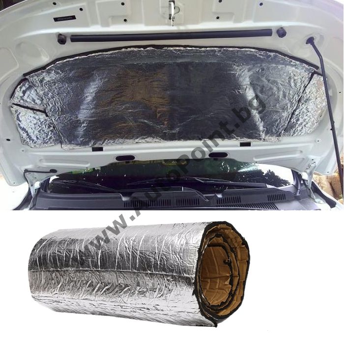 Шумоизолиращо фолио кола за капак врати или купе