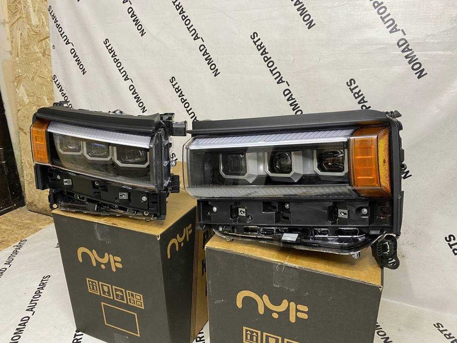Фары на Прадо 250 (3 линза от полной)