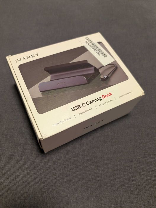 Dock iVANKY Statie de andocare 8 in 1 pentru console portabile (ROG Ally, Steam Deck, Lenovo Legion GO)