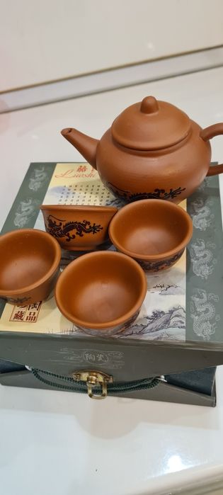 Миниатюрен к-т чайник