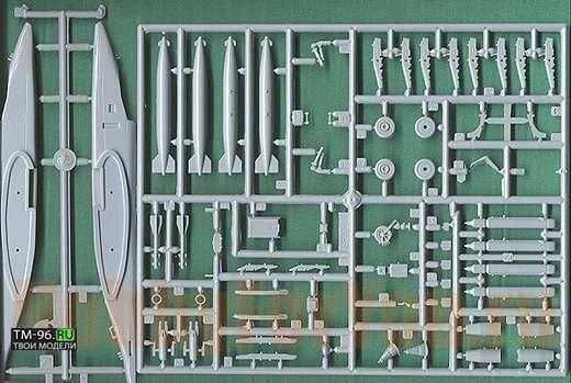 Сборная модель самолета Су-25 (Звезда, 1/72)