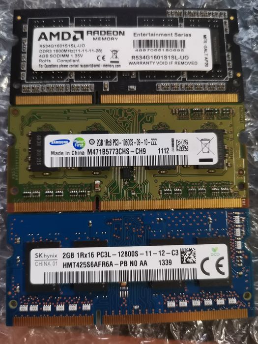Озу So-dimm ddr3