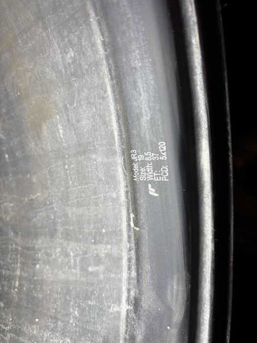 Джанти с гуми 19 5х120