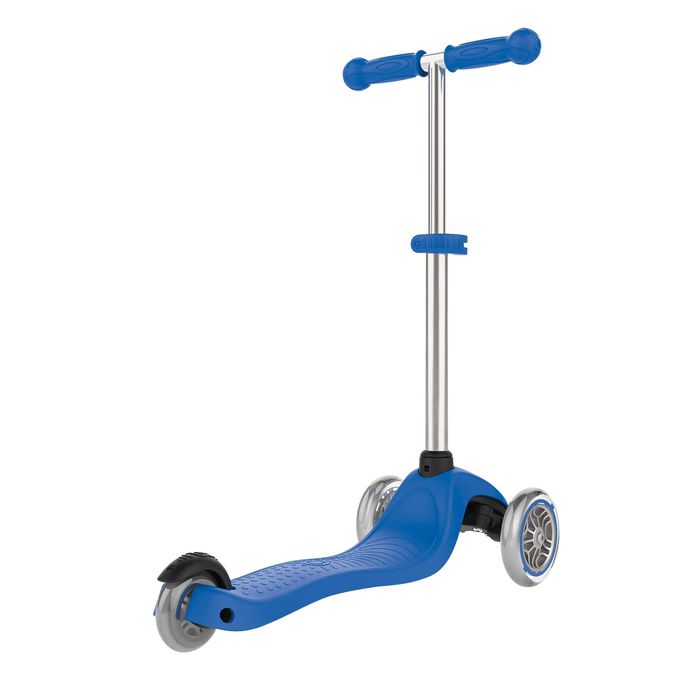 Trotineta Globber Albastra, ghidon reglabil 3 nivele inaltime,roti LED