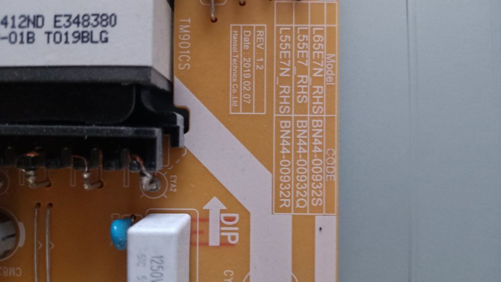 Piese componente TV Samsung UE55RU7092