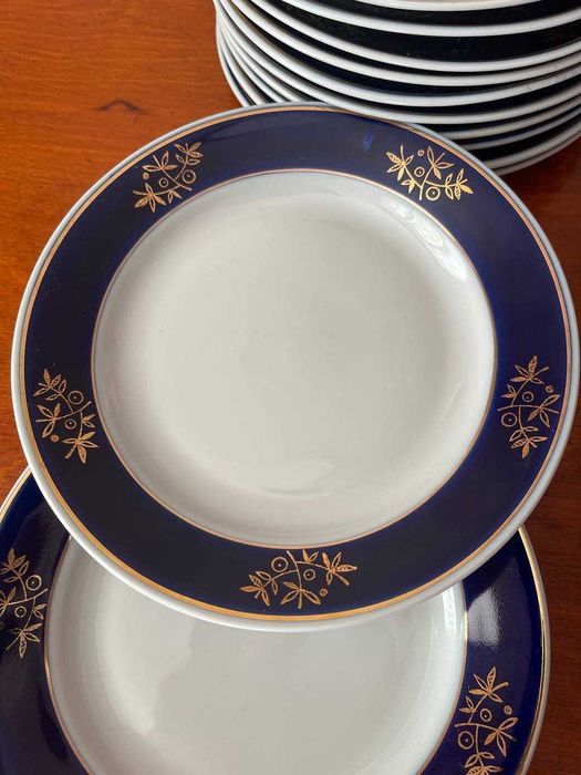 Набор тарелок СССР 12 шт качественный фарфор