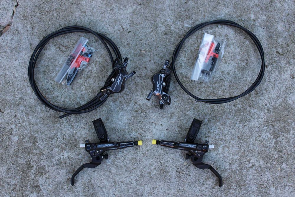 Shimano XT BR-M8120-B J-Kit set complet - 4 piston placute ice-tech