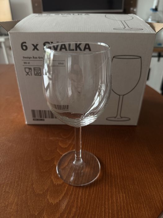 Чаши зв вино SVALKA Ikea