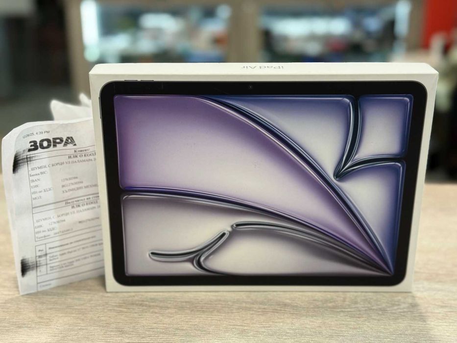 НОВ! Apple iPad Air 11 Wi-Fi 128GB Space Grey (M3) - ГАРАНЦИЯ!