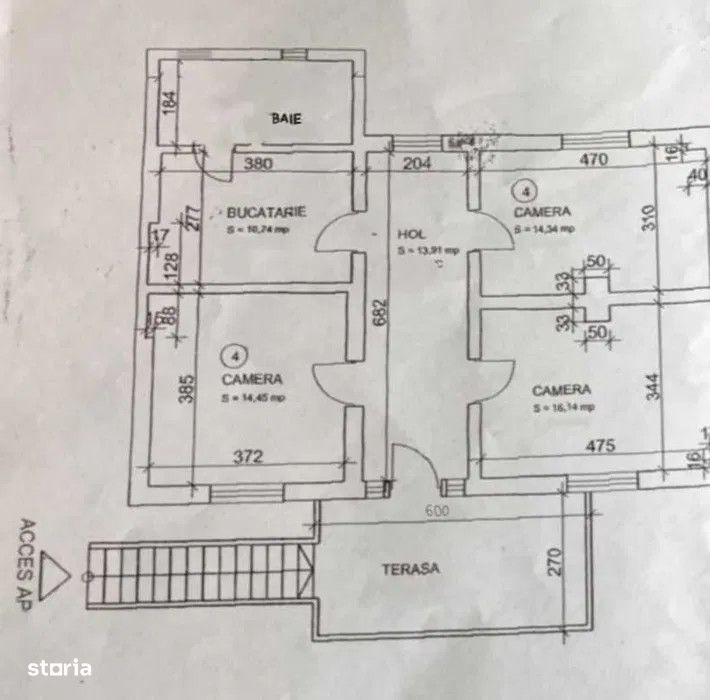 Casă individuală 6 camere  Rasnov