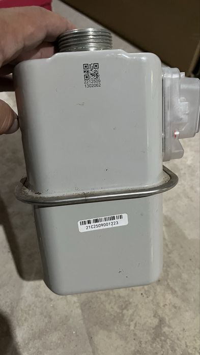 Новый газовый счетчик