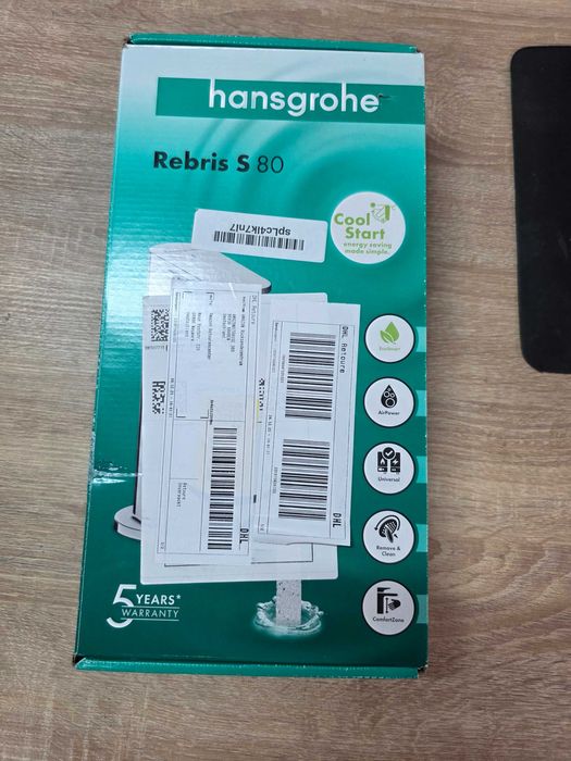 Hansgrohe Rebris S - Baterie lavoar, CoolStart, crom 72514000