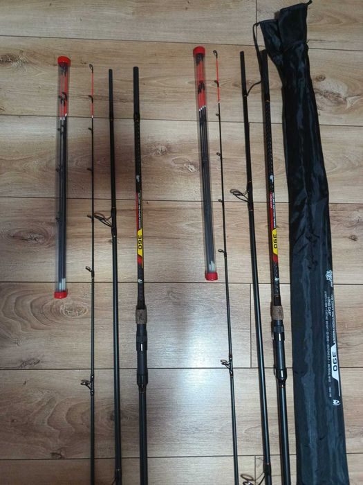 Lansete Benzar No Limit Method Feeder, 3,6 - 3.90m, 100-250g, 3+5buc